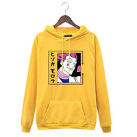 HISOKA MOROW Hoodie Japanese Anime Women's Hooded Sweatshirt Harajuku Full-time Hunter Anime Print Casual Oversize Women Hoodie