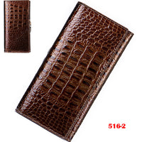 WESTAL Women's Wallet Genuine Leather Patchwork Wallet for Women Clutch Bags for Cellphone Women's Purses Coin Wallets Long 4202