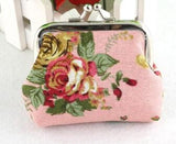 Women Coin Purse Cute Wallet Lady Retro Vintage Flower Small Wallet Hasp Purse Kawaii Bag Clutch Bag Monedero