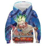 Anime 3D Full Color Children's Sweater Hoodie