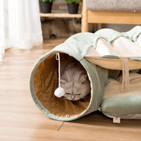 Cat Toy Foldable Cat Tunnel Cat Channel Roll Totoro Cat Cat Nest Cat Bed Pet Supplies Cat Bed Cat House Cat Mat