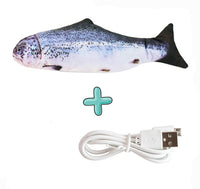 Electronic Pet Cat Toy Electric USB Charging Simulation Fish Toys for Dog Cat Chewing Playing Biting Supplies Dropshiping