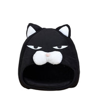 Cartoon Cat bed Fleece Lovely Pet House for Puppy Cat Warm Soft Cat cave tent waterproof Bottom Sleep bag Cat Supplies