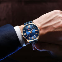 CURREN Stainless Steel Mens Watches New Simple and Classic Quartz Business Watch Thin Clock for Men