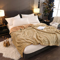 Super Soft Cashmere Home Sofa Bed Throw Blanket 150x200cm Home Decor Bedding Warm Cover Blanket Winter Bedspread Blanket