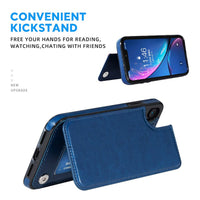 Luxury Slim Fit Premium Leather Cover For iPhone 11 12 mini Pro XR XS Max X 6 6s 7 8 Plus Wallet Card Slots Shockproof Flip Case