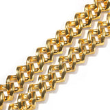 15mm Prong Miami Cuban Link Chains Necklace Fashion Hip Hop Gold Silver Color 2 Row Rhinestones Iced Out Necklaces For Men