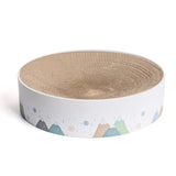 Cat Scratch Board Corrugated Paper Round Model Cat Scratcher Grinding Nails Interactive Protect Furniture Cat Toy Cat Supplies