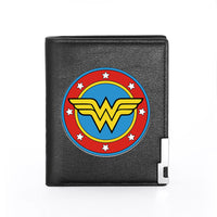 Captain America Theme Printed PU Leather Wallet