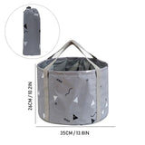 Camping Foot Bath Collapsible Bucket Multi-Use Portable Basin for Soaking Feet Travelling Camping Indoor Outdoor Equipment