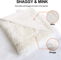 New Super Soft Shaggy Fur Blanket Ultra Plush Decorative Blanket 130*160cm/160*200cm Winter Blankets For Bed Sofa Blanket