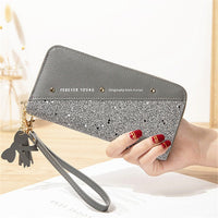 Women Wallet Long Creative Female Card Holder PU Wallet Coin Purses Girls Leather Wallet New Fashion Envelope