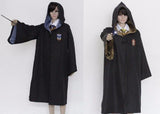 Robe Slytherin Ravenclaw Hufflepuff Cosplay Costume Kids Adult Robe cloak 4 styles Halloween Gift Harris costume