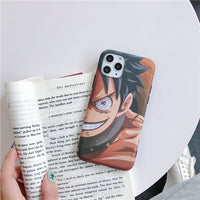 Japan Anime One Piece Roronoa Zoro Case For Iphone 11 12 Pro 6 7 8 Plus X XR XS Max Funda Phone Cases Soft TPU Back Cover