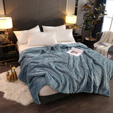 Super Soft Cashmere Home Sofa Bed Throw Blanket 150x200cm Home Decor Bedding Warm Cover Blanket Winter Bedspread Blanket