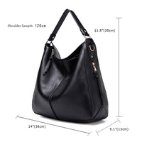 New Large Capacity Women Bag PU Lether Shoulder Bag Female Messenger Bags Multi Card Wallet Handbag Purses Pouch for Ladies