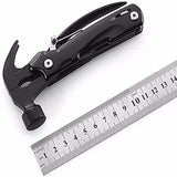Hammer Multitool Camping Accessories with Multitool Card Tool 12 in 1 Cool Gadget Stocking Stuffer for Men Fathers Valentines Day Gifts