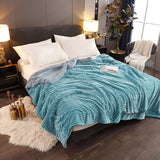 Super Soft Cashmere Home Sofa Bed Throw Blanket 150x200cm Home Decor Bedding Warm Cover Blanket Winter Bedspread Blanket