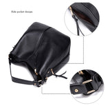 New Large Capacity Women Bag PU Lether Shoulder Bag Female Messenger Bags Multi Card Wallet Handbag Purses Pouch for Ladies