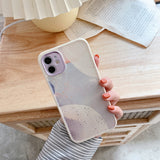 For iPhone 12 Pro Case Heart Flowers Phone Case For iPhone 12 Mini 11 Pro Max 8 7 Plus X XS Max XR Marble Soft TPU Bumper Cover