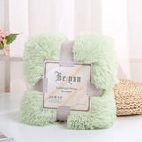 New Super Soft Shaggy Fur Blanket Ultra Plush Decorative Blanket 130*160cm/160*200cm Winter Blankets For Bed Sofa Blanket