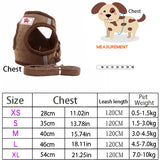 Dog Harness Leash Set Adjustable Breathable Dog Cat Collar Vest Harness for Dog Puppy Pet Chihuahua Chest Strap Dog Accessories