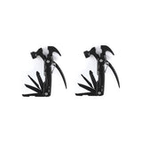 Hammer Multitool Camping Accessories with Multitool Card Tool 12 in 1 Cool Gadget Stocking Stuffer for Men Fathers Valentines Day Gifts