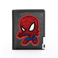 Captain America Theme Printed PU Leather Wallet