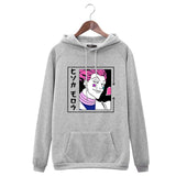 HISOKA MOROW Hoodie Japanese Anime Women's Hooded Sweatshirt Harajuku Full-time Hunter Anime Print Casual Oversize Women Hoodie