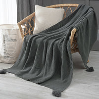 Nordic Sofa Blanket Office Nap Shawl Blanket Chunky Knit Blanket Leisure Air Conditioning Blankets for Beds Weighted Blanket Vs