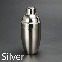 New Arrival Stainless Steel Shaker Cocktail Shaker Gunmetal Black bottle Martini Bartender tools Shaker Drink 550ML