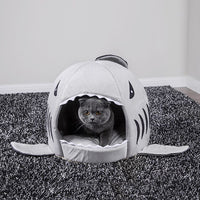 Cat's Shark Bed House Sweet Basket Dog Toys Hamster Cage Cave Accessories Pet Products Supplies