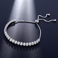 2021 New Fashion Luxury 925 Sterling Silver Tennis women's Bracelets Bangle For Women Christmas Gift Jewelry