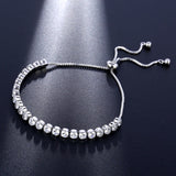 2021 New Fashion Luxury 925 Sterling Silver Tennis women's Bracelets Bangle For Women Christmas Gift Jewelry