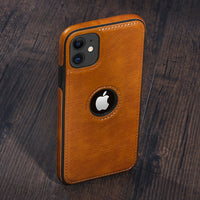 Solid Color PU Leather Phone Case For iPhone 12Pro 11 12 Pro Max XR XS Max X 7 8 6 Plus 12Mini 11Pro Max 11 Slim Soft Back Cover