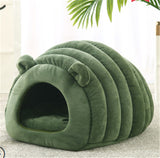 Sheep nest cat litter mat pet cat litter cat house cat bed semi-closed cat sleeping bag