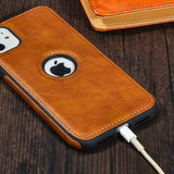 Solid Color PU Leather Phone Case For iPhone 12Pro 11 12 Pro Max XR XS Max X 7 8 6 Plus 12Mini 11Pro Max 11 Slim Soft Back Cover