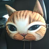 Cat Lovers - Cat Car Headrest Pillow