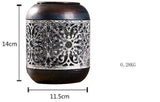 Home Antique Candlestick Tea Set Christmas Candle Holders Iron Candlelight Wedding Decoration Dinner Desk Table Lamp 9483823
