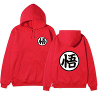 Fleece Pullover Anime Goku Jacket