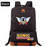 Anime Sonic The Hedgehog Sonic Kid Backpack