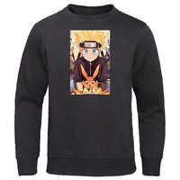 Cartoon Anime Naruto Men's Hoodies Autumn Harajuku brand clothing Men Sweatshirt Fleece Warm Sweatshirts Japan Anime Pullover