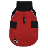 Warm Reversible Dog Coat-Thick Padded Comfortable Winter Dog Jacket, Reflective Safety Dog Vest