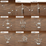 Balance Ball Home Decor Small Iron Man Weightlifting Newton Perpetual Balance Metal Man Hogar Tumbler Desk Toy