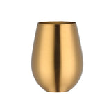 500ml Stainless Steel Beer Mugs Gold Wine Tumbler Cups For Cocktail Coffe Cup Metal Drinking Mug for Bar Drinkware Coffee Mug