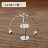 Balance Ball Home Decor Small Iron Man Weightlifting Newton Perpetual Balance Metal Man Hogar Tumbler Desk Toy