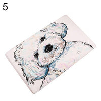 40x60cm Lovely Dog Design Floor Mat Entrance Doormat Floor Rug Anti-slip Door Mat Bathroom Kitchen Mat Kitchen Carpet Home Decor