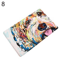 40x60cm Lovely Dog Design Floor Mat Entrance Doormat Floor Rug Anti-slip Door Mat Bathroom Kitchen Mat Kitchen Carpet Home Decor