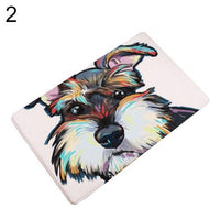 40x60cm Lovely Dog Design Floor Mat Entrance Doormat Floor Rug Anti-slip Door Mat Bathroom Kitchen Mat Kitchen Carpet Home Decor