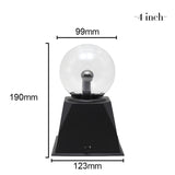 Novelty Magic Crystal Plasma Ball Touch Lamp 220V LED Night Light Child Nightlight Birthday Christmas Kids Decor Gift Lighting